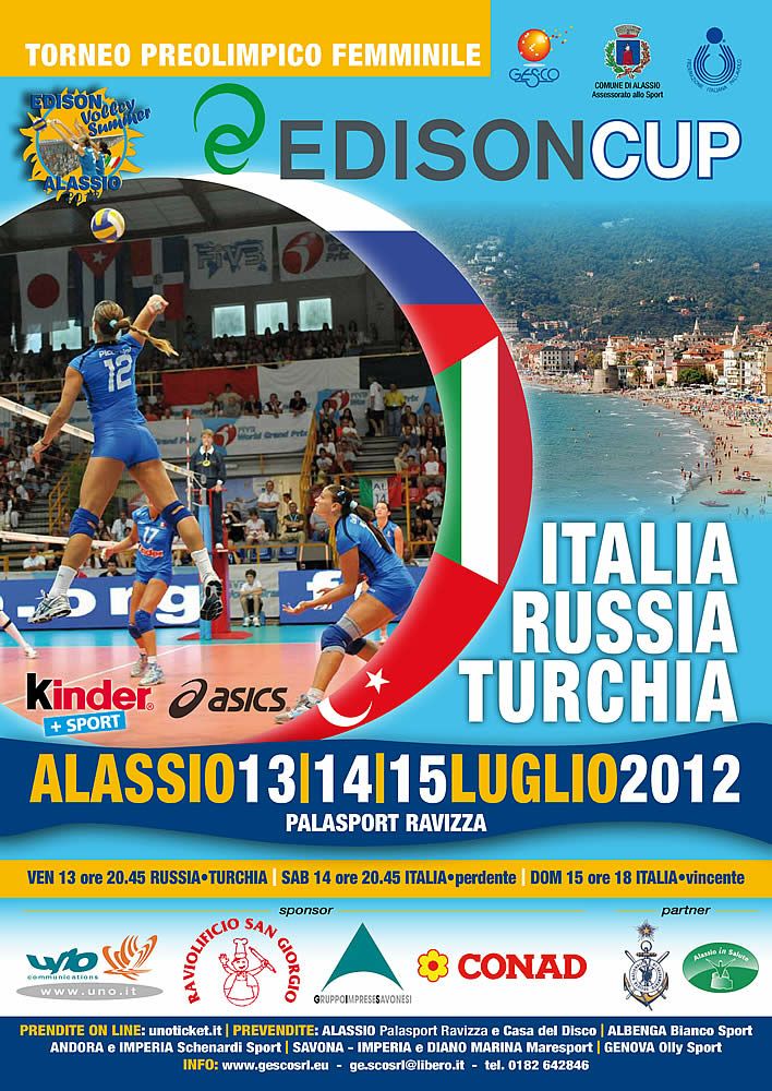Edison Volley Cup - Alassio - Summer 2012