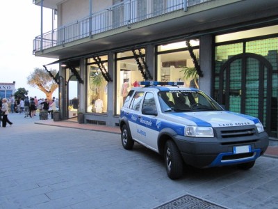 La Polizia municipale impeganta nei controlli nel centro città