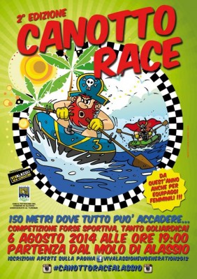 Locandina Canotto Race