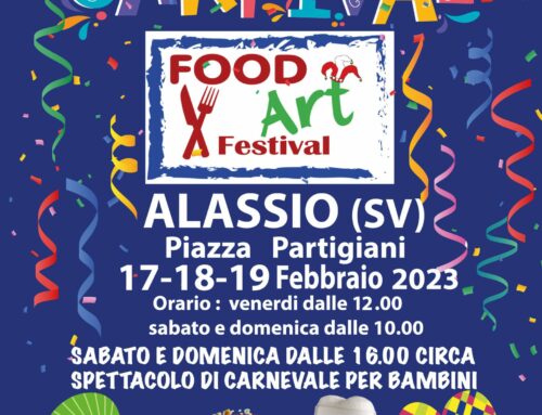 Alassio Carnival Food Art Festival dal 17 al 19 febbraio