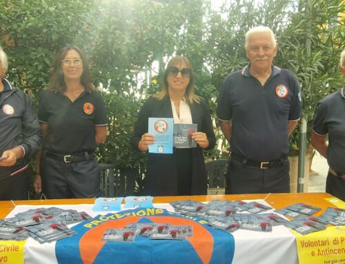 Per tutto il weekend il Gruppo Comunale di Protezione Civile e Antincendio Boschivo di Alassio incontra la cittadinanza