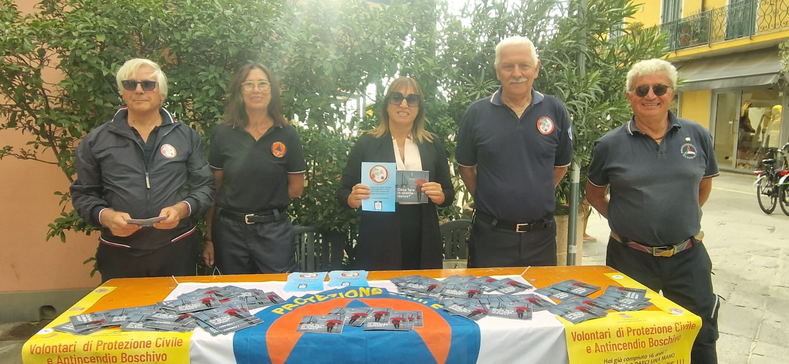 Per tutto il weekend il Gruppo Comunale di Protezione Civile e Antincendio Boschivo di Alassio incontra la cittadinanza